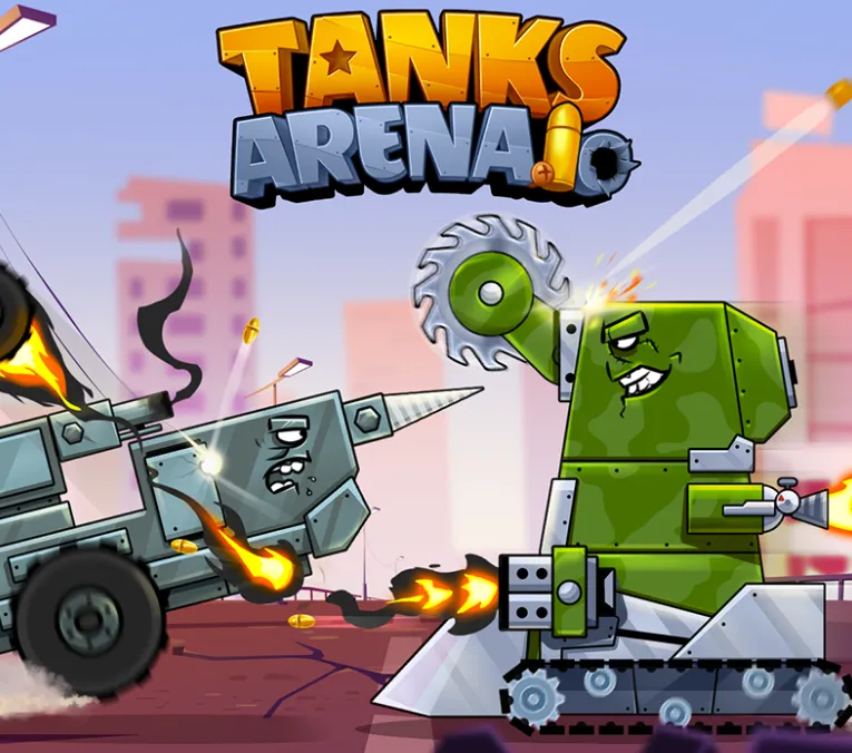 Play Tanks Arena IO: Craft & Combat